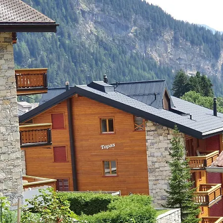 Moderne Im Zentrum Von Leukerbad, Haus Topas *