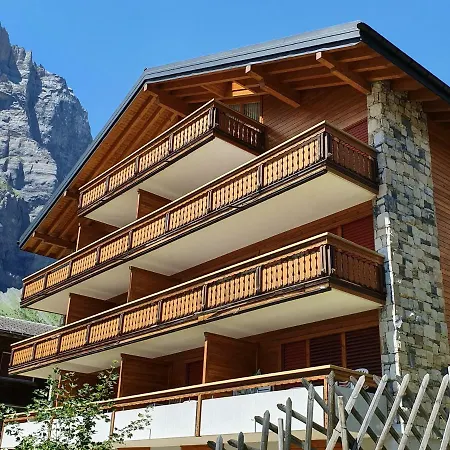 Moderne Im Zentrum Von Leukerbad, Haus Topas